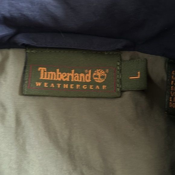 TIMBERLAND Men's Olive Green Jacket Size Large - Picture 7 of 12